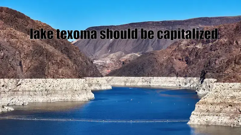lake texoma should be capitalized